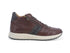 Melluso Scarpe Uomo Mezza Altezza Lacci e Zip Tomaia Pelle Bordeaux U16253W-241032